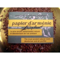 Papier d'armenie.