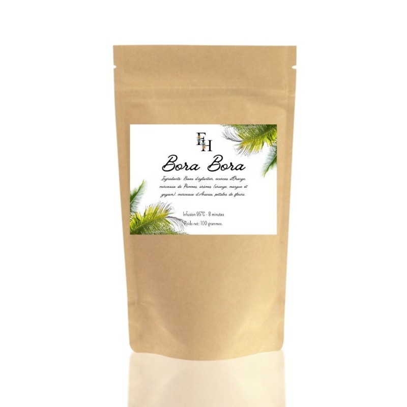 Bora Bora - Infusion aromatisée - Sachet 100 grammes