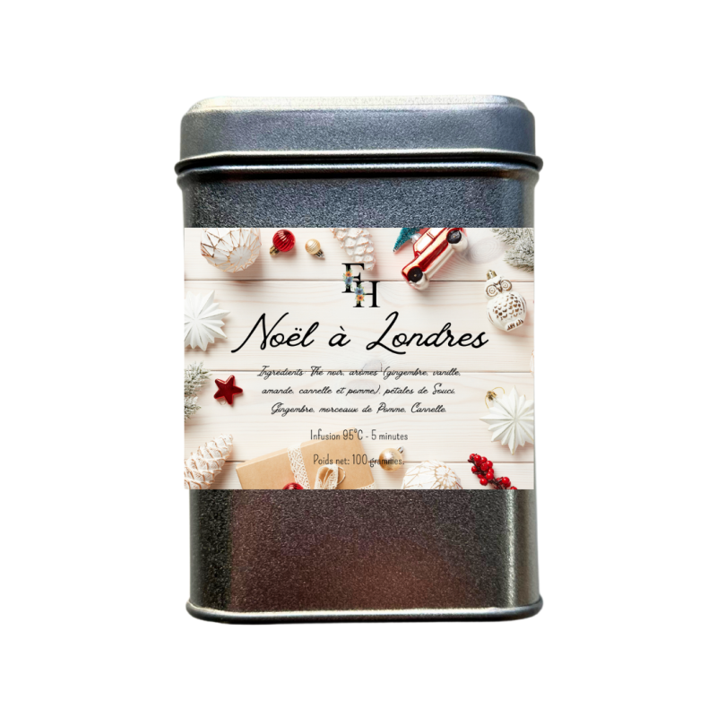 Noël à Londres - Thé noir - Sachet 100 grammes