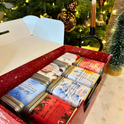 Coffret " 7 MERVEILLES " thés et infusions - Collection de Noël