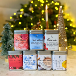 Coffret " 7 MERVEILLES " thés et infusions - Collection de Noël