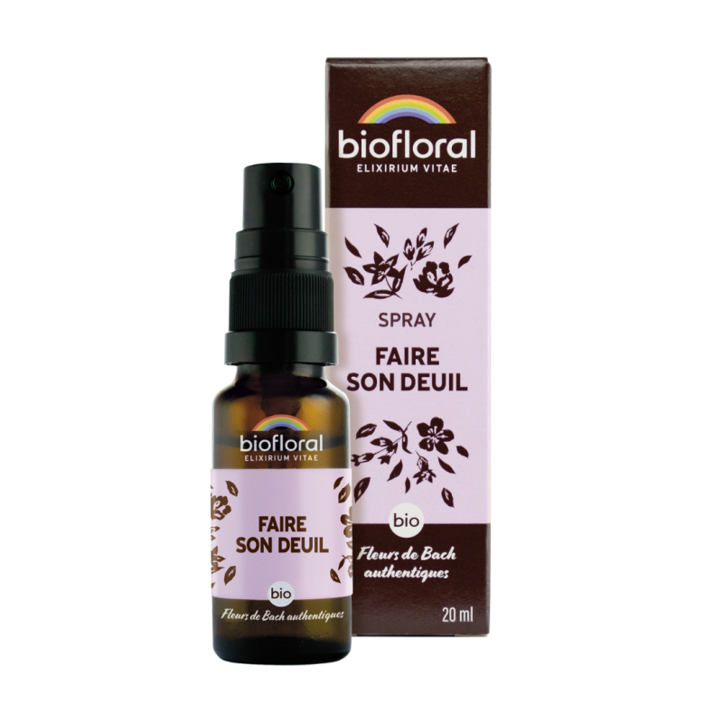 FLEURS DE BACH Faire son Deuil BIO - Spray - Biofloral