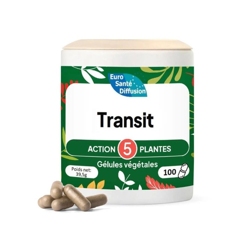 TRANSIT - 100 gélules Action 5 Plantes