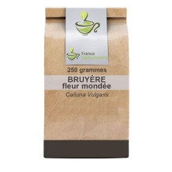 Tisane Bruyère fleur mondée - Sachet de 100 grammes - France Herboristerie