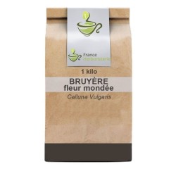 Tisane Bruyère fleur mondée - Sachet de 100 grammes - France Herboristerie