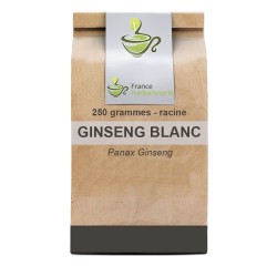 Infusión de Ginseng Blanco raíz cortada 100 GRS - France Herboristerie