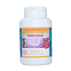 ARTICHAUT sheet 120 capsules with 260 mg dose. - France Herboristerie