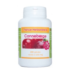 CANNEBERGE GELULES 100 hard capsules 250 mg. - France Herboristerie