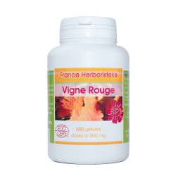 RED VIGNE GELULES foglio 120 250 mg capsule dure - France Herboristerie