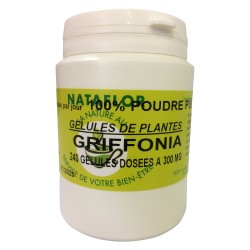 GELULES GRiFFONIA simplicifolia dosées à 300 mg. 120 gélules. - France Herboristerie