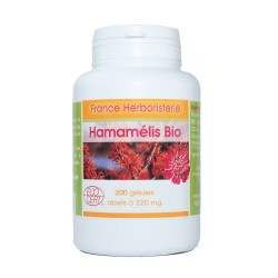 LEAF HAMMELIS 120 cápsulas con dosis de 240 mg. - France Herboristerie