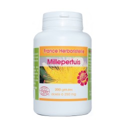 GELules MILLEPERTUIS plants 120 capsules with 250 mg dose. - France Herboristerie