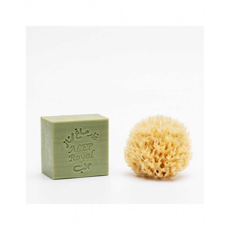 Aleppo soap and sponge kit - Gift box