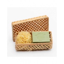 Aleppo soap and sponge kit - Gift box