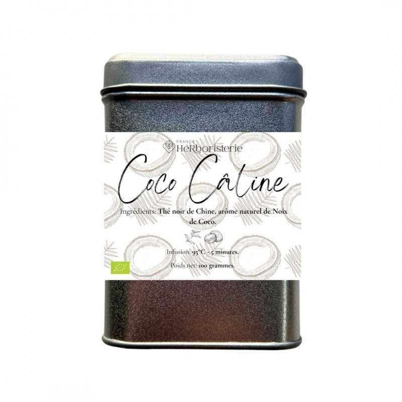 Coco Câline - Schwarzer Tee - Metallkasten 100 Gramm