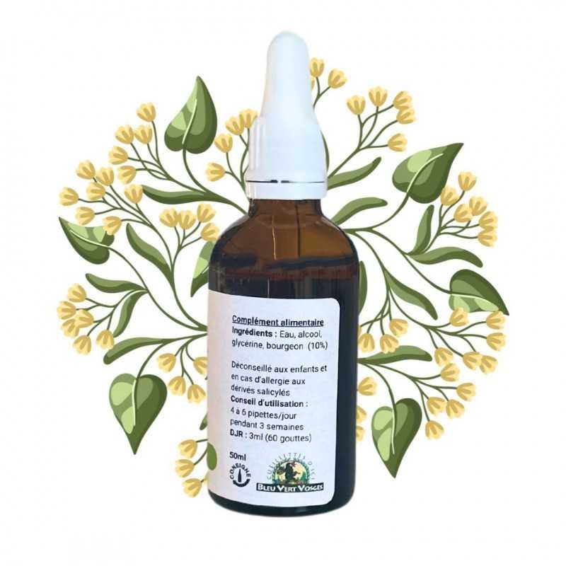 Schlafkomplex - Saule & Tilleul Bourgeons - Gemmotherapie 50ml Flasche