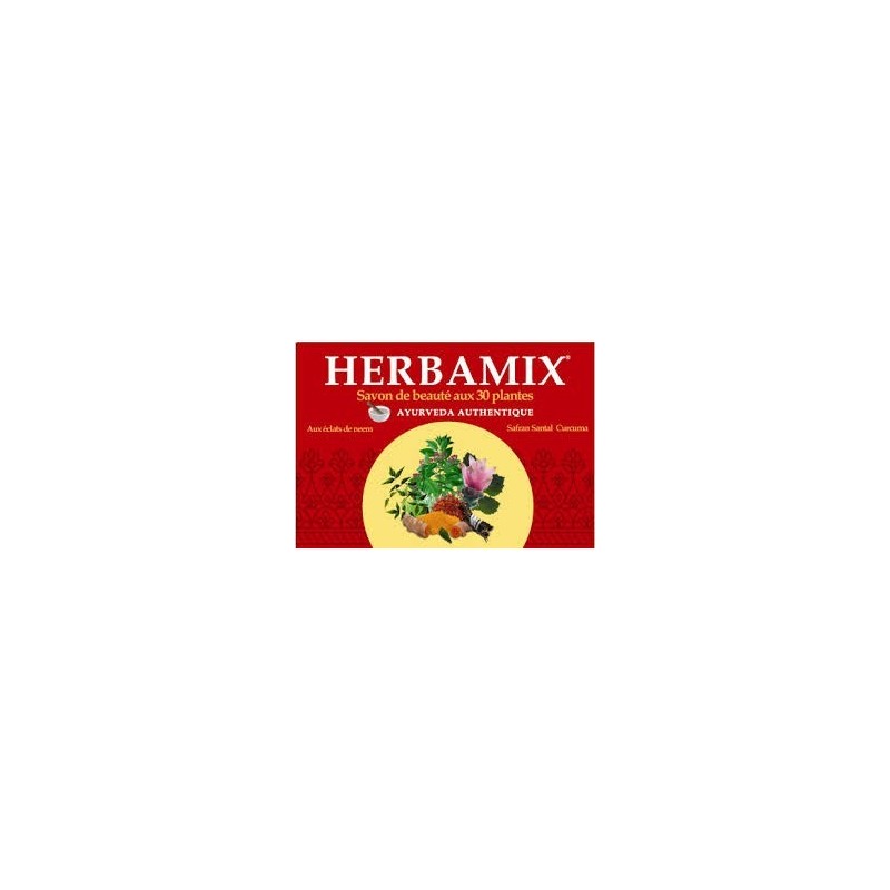 SAVON HERBAMIX AUX 30 PLANTES 125 GRS.