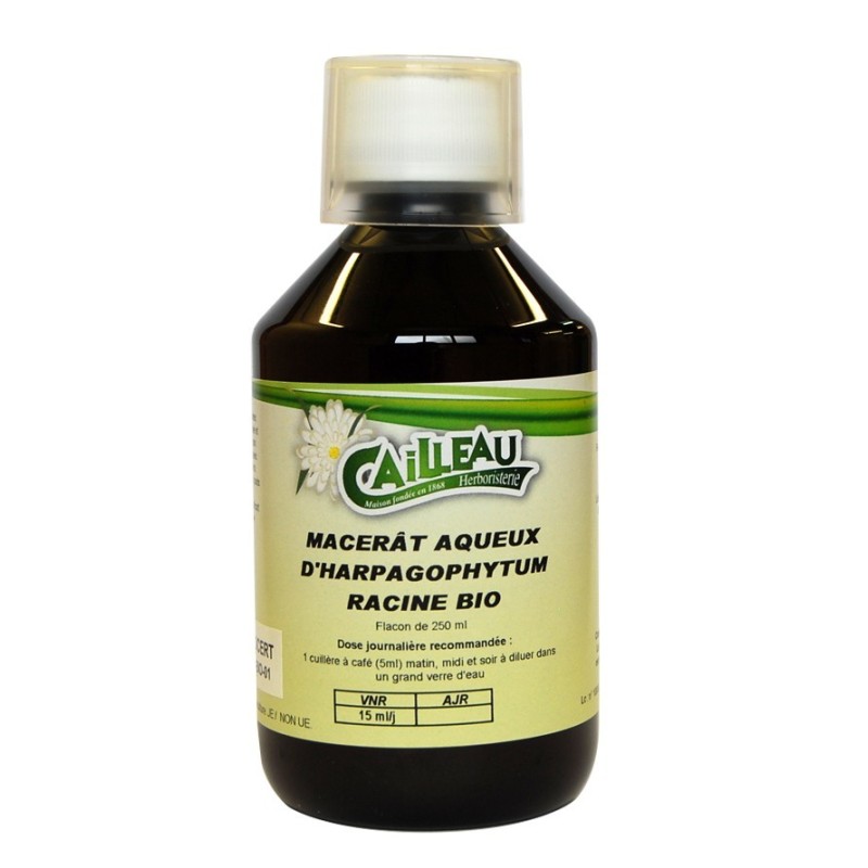 Macérat Aqueux d'Harpagophytum - Racine Bio - Flacon de 250 ml - Cailleau