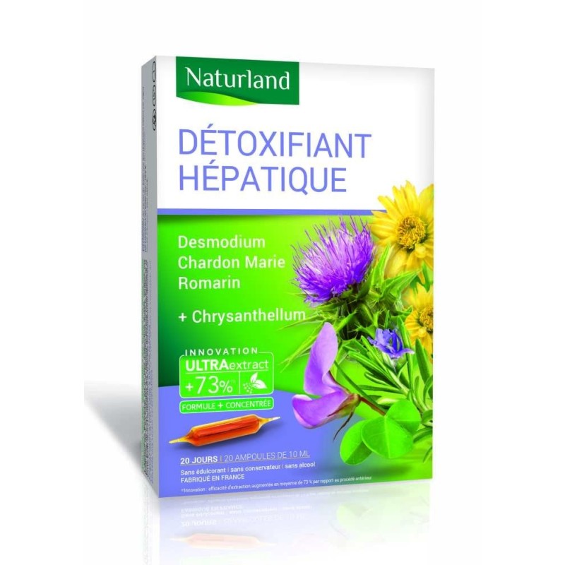 AMPOULES DETOXIFIANT HEPATIQUE.