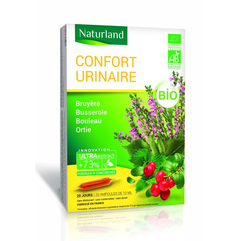 Ampoules de plantes: confort urinaire.