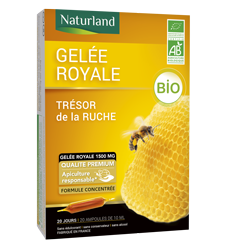 Ampoules de gelée royale BIO AB.