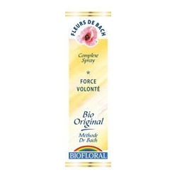 FLEURS DE BACH Complexe n°3 - Force, volonté en spray