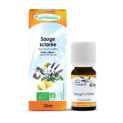 Sauge sclarée - Huile essentielle BIO AB Phytofrance - 10 mL