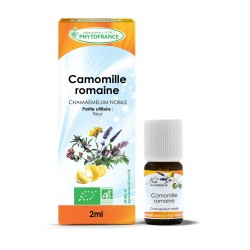 HUILE ESSENTIELLE BIO AB Camomille Romaine - Phytofrance - 2 mL