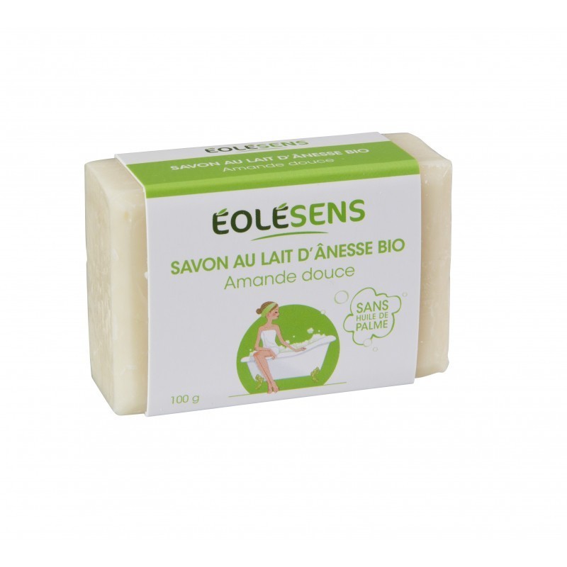 Savon au Lait d'ânesse et amande douce - 100g