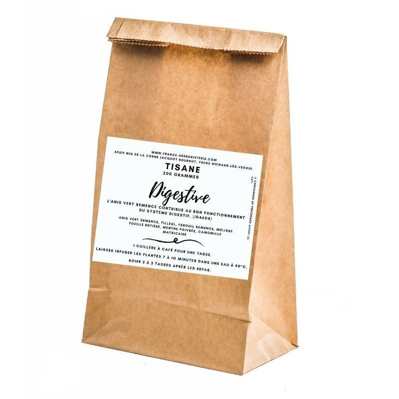 Tisane digestive paquet de 200 grs