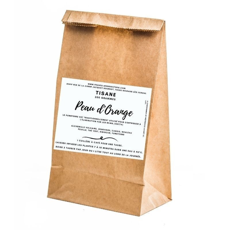 TISANE pour éliminer la peau d'orange.