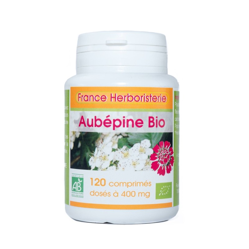  AUBEPINE BIO AB dosées à 400 MG en comprimés.