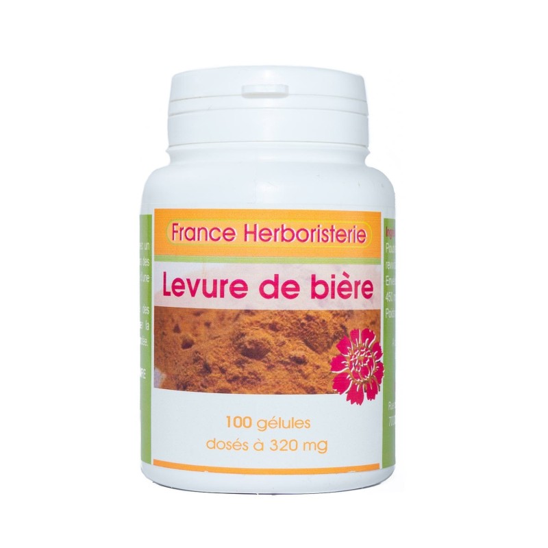 GELULES LEVURE DE BIERE dosées à 320 mg.