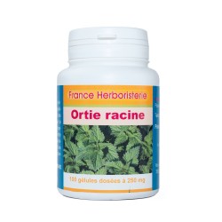 GELULES ORTIE RACINE 100 gélules dosées à 250 mg.