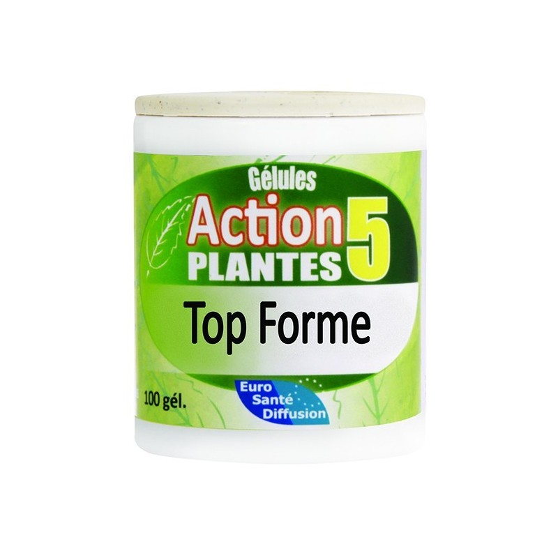 Top'Forme - 100 gélules Action 5 Plantes