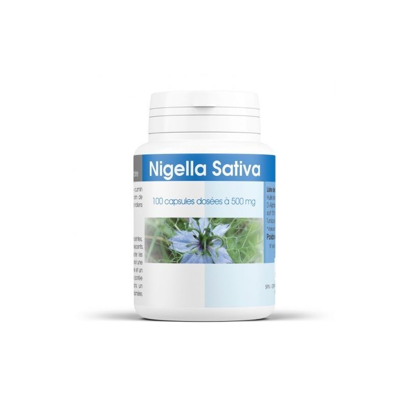 NIGELLE 200 capsules huileuses dosées à 500mg