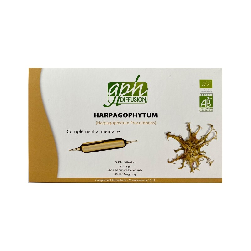 Ampoules HARPAGOPHYTUM BIO - 20 ampoules