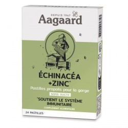 Echinacéa + Zinc 24 pastilles - Aagaard